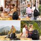 thumbnail image 2 of Mochila para Mujeres y Niñas, Mochila Juveniles, Mochila Escolar para Laptop 15.6 Pulgadas, Mochila Viaje 30L, Mochila Laptop para Mujere y Hombre, Mochila Para Niños de Gran Capacidad, 2 of 4