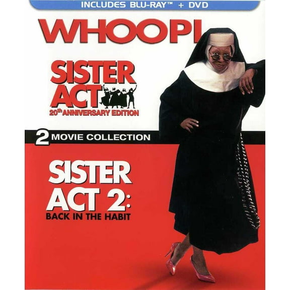 Sister Act / Sister Act 2: Back in the Habit (Blu-ray   DVD)