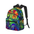 thumbnail image 2 of Lsque Pride Rainbow Classic Casual Backpack - Large Capacity Water-Resistant Backpack for School, Work, Travel, and Outdoor Activities, 2 of 8