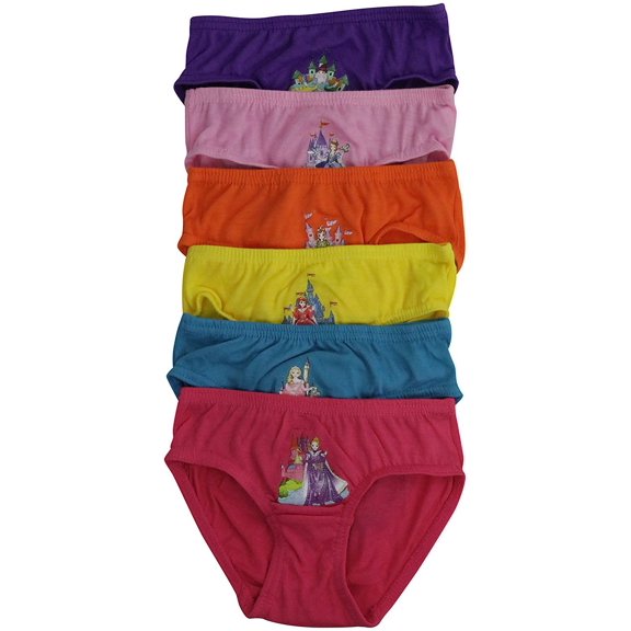 ToBeInStyle Girls' Pack of 6 Seamless Bikini Panties