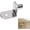Silver, variant on ZOURIH 1 Pcs Shelf Support Pegs, 1/4 inch (6 mm) Metal Shelf Pins for Wood Shelves Adjustable Shelf Brackets L-Shaped Clips for Kitchen Bookcase Cabinet Furniture Support,Silver