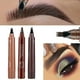 thumbnail image 1 of 3 uds lápiz de cejas Microblading lápiz de cejas con 4 puntas de horquilla impermeable lápiz de cejas de larga duración ANGGREK Otros, 1 of 8