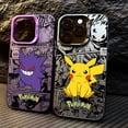thumbnail image 4 of Funda de teléfono de Anime a prueba de golpes para iPhone, carcasa trasera mate de caramelo para iPhone 15, 14, 13, 12, 11 Pro Max, X, XR, XSMAX, 8, 7 Plus, 4 of 5