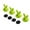 B, variant on 4 Pcs Multipurpose Silicone Cable Clips, Cable Clip Holder Silicone Wire Organizer, Adhesive Cable Management for Desk Power Cords USB Chargers Earphones