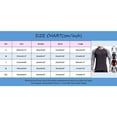 thumbnail image 2 of T-Shirt Homme Été Décontracté Imprimé Lettre T-Shirt Blouse Manches Courtes Col Rond Hauts Chemise Homme Rouge G, 2 of 3