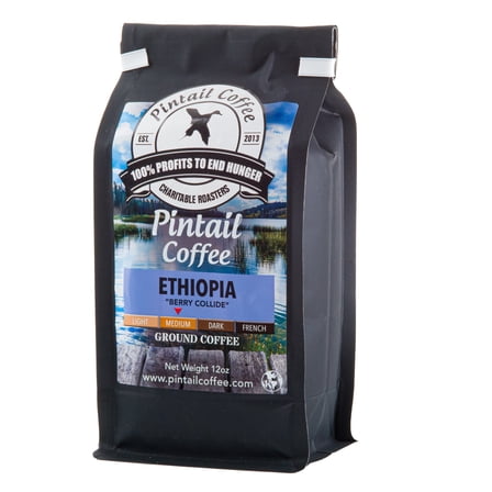 Pintail Coffee Ethiopian "Berry Collide" Bagged Ground Coffee
