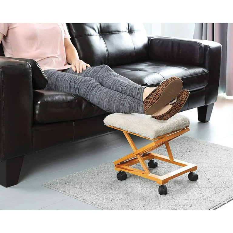 ETNA Ottoman Foot Rest Footstool - Supportive Leg Rest for Chair