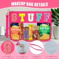 thumbnail image 3 of Set de bolsas de maquillaje cosmético BuyCard Stuff Bag, 2 unidades, para mujer, 3 of 6