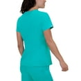 thumbnail image 5 of Doctor's Choice Elite -Rx Scrubs Women's Scrub Top Teal S - XXXL, 5 of 7