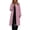 Pink, variant on TGSLY Long Trench Coat for Women Lightweight Collared Single Breasted Button Outerwear Loose Casual Solid Color Long Sleeve Jacket with Pockets L