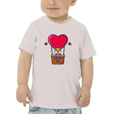 

Shiba Inu Flying W Balloon T-Shirt Toddler -Image by Shutterstock 2 Toddler