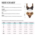 thumbnail image 6 of Honeii Cute Sunflower Guinea Pig Print Women’s Bikini Set,Two Piece Swimsuit Bathing Suits,Stylish High Elasticity Swimwear for Beach and Pool, 6 of 7