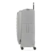Swiss Gear Checklite Softside Checked Suitcase Tear-resistant 8 Wheels - Gray