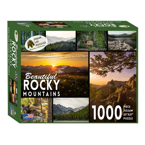 Explore the Rockies: National Park Puzzle Gift Set by Education Outdoors