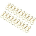 thumbnail image 3 of Lobster Claw Clasps,40PCS Metal Lobster Clasp Gold Lobster Clasp Metal Lobster Clasp Streamlined Design, 3 of 14