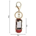 thumbnail image 6 of SPRING PARK Fashion Mini Car Keychain Key Ring Keychain Women Handbag Charm Pendant Decor, 6 of 6