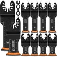 thumbnail image 1 of 10Pcs Japanese Tooth Oscillating Saw Blades High Carbon Steel Oscillating Multitool Blades Set, 1 of 10