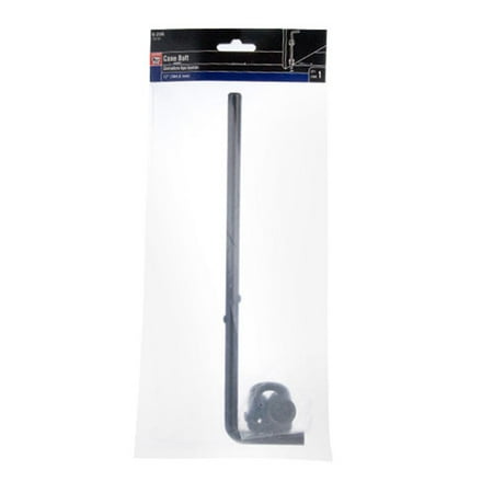 Bulldog 12" Cane Bolt, Black
