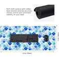 thumbnail image 2 of Gaming Mouse Pad Large Desk Mat,Desk Pad Extended Keyboard Pad,Anti-Slip Rubber Base Mouse Pad for Women Girls Work,Game,Office,Home 35.4"X15.7",Moroccan Style, 2 of 6