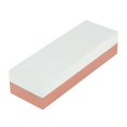 thumbnail image 1 of Two Sides 400&1500 Grit Kitchen Knife Sharpener Green & Red Corundum Sharpener Stone, 1 of 5