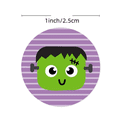 thumbnail image 3 of 500 Pcs/Roll Happy Halloween Stickers, Stickers Animals and Thank You Kids Labels, Cute Spooky Party Holiday Stickers Decoration, 3 of 6