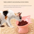 thumbnail image 4 of 1~10PCS Pet Bowl Large Capacity Cats Bowls Oblique Mouth Cute Cartoon Cat Shape Puppy Food Dispenser Feeder Small Animal Dog ShopWise Round, 4 of 21