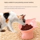 thumbnail image 4 of 1~10PCS Pet Bowl Large Capacity Cats Bowls Oblique Mouth Cute Cartoon Cat Shape Puppy Food Dispenser Feeder Small Animal Dog ShopWise Round, 4 of 21
