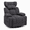 Dark Gray, variant on Leumius 360° Swivel Recliner Chair, Single Recliner with Adjustable Detachable Neck Pillow Ergonomic and Cup Holders, 300lbs Capacity Versatile Lounge Chair for Living Room Bedroom Home Theater