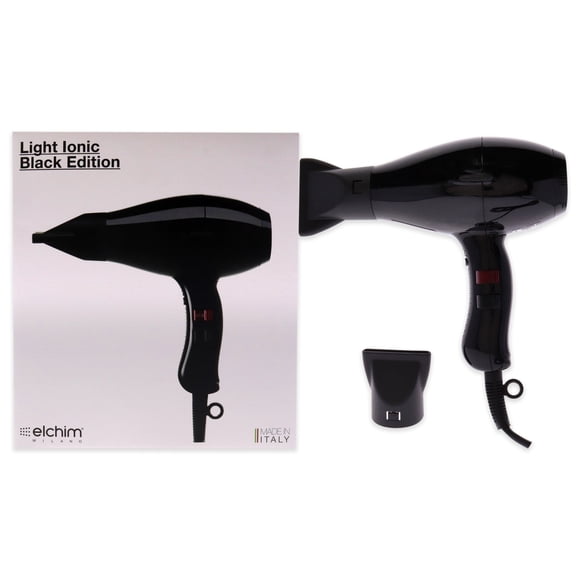 3900 Light Ionic Edition Hair Dryer - Black by Elchim for Unisex - 1 Pc Hair Dryer