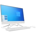 thumbnail image 3 of HP 24-df0030 23.8" FHD Touchscreen All-in-One Computer, AMD Athlon Silver 3050U, 4 GB RAM, 256 GB SSD, DVD-Writer, Windows 10 Home 64, Snow white, 3 of 4
