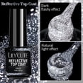 thumbnail image 1 of LILYCUTE 7ml brillo reflectante capa superior Gel esmalte de uñas espumoso Auroras láser semipermanente Soak Off UV Nail Art Gel barniz zhangmengya LED, 1 of 2