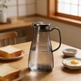 thumbnail image 3 of Bouilloire à Thé en Acier Inoxydable avec Passoire Intégrée et Texture Martelée – Capacité de 1,0 L / 1,5 L / 1,8 L – Options de Couleur Brun Gris Transparent, 3 of 6