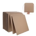 thumbnail image 1 of BEADCEST 50Pcs Cardboard Sheets for DIY Projects Flat Brown Kraft 11.79X11.79X0.10In, 1 of 8