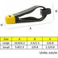 thumbnail image 2 of BE-TOOL Fishing Weights Clip Plastic Trolling Fishing Snap Fishing Accessories (Small), 2 of 8