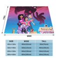 thumbnail image 4 of Steven Universe Fleece Blanket Soft Cozy Throw Blanket 40"X30", Lightweight Fuzzy Comfy Flannel Blanket Warm Plush Throw Blankets For Couch, Sofa, Bed, 4 of 8
