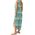 thumbnail image 4 of Fantaslook Summer Maxi Dresses for Women V Neck Tank Dress Vacation Beach Floral Sundresses with Pockets, 4 of 9