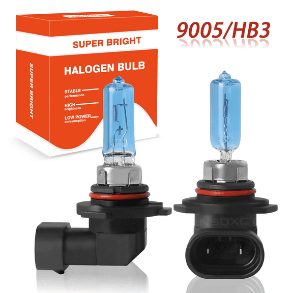 NSDXCT 2PC 9005 Halogen Headlight Bulbs High/Low Beam HB3 Halogen Lamp for 2007-2014 Toyota Camry
