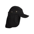 thumbnail image 1 of Top Headwear Chapeau à Rabat pour Vacances avec Couverture Complète - Noir, 1 of 2