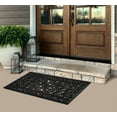thumbnail image 3 of A1HC 10lb Heavy Duty Rubber Doormat 24"x48" - Won't Blow Away, Outdoor Front Door Mat, Mud Dirt Scraper, Non-Slip Drainage Mat for Entryway Patio Garage, 3 of 6