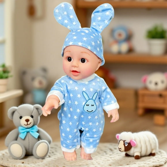 Muñeca renacida, muñeca de vinilo, compañera infantil, muñeca de simulación, muñeca pijama, muñeca tranquilizadora que trae felicidad a los niños.