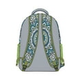thumbnail image 3 of Folk Sacred Mandala Student Bookbag - Waterproof Lightweight Backpack with Organized Storage, 3 of 6