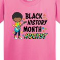 thumbnail image 4 of Inktastic Black History Month Rocks Boy with Guitar Youth T-Shirt, 4 of 5