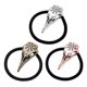 thumbnail image 1 of 3 Pcs Hair Bands Women Gothic Ponytail Holder Viking Hair Ties Crow Skull Hair Band Witch Ponytail Holder Skull Hair Ties, 1 of 4