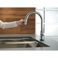thumbnail image 4 of Delta Trinsic Single Handle Pull-Down Kitchen Faucet with Touch2O Technology in Arctic Stainless 9159T-AR-DST, 4 of 21