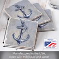 thumbnail image 4 of Thirstystone "Vintage Anchor" 4-Pack Tumbled Tile Coasters, 4 of 7