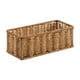 thumbnail image 1 of Cesta de mimbre de imitación perfecl organizador decorativo vintage M, 1 of 8
