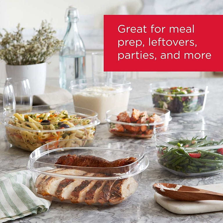 Rubbermaid Premier Food Storage Container Set, 28 Pieces, Easy