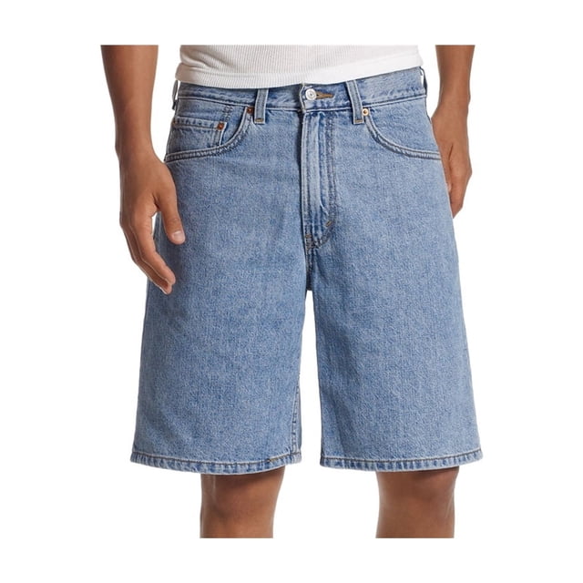 Levi's 550 Relaxed Casual Denim Shorts para Hombre, Azul, 32 Levis Mezclilla