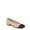 Black/Tender Taupe, variant on LifeStride Womens Cameo 3 Ballet Flats Ballet Flat - Medium & Wide Width