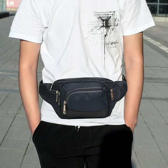 Feledorashia Large Capacity Men and Women Universal Fannys Pack Cashier Shopping Wallet Outdoor Sports Fannys Pack Trend Chest Bag,Home Decor Collection